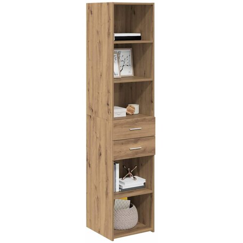  Highboard Umjetnički hrast 40 x 42,5 x 185 cm Konstruirano drvo Slike