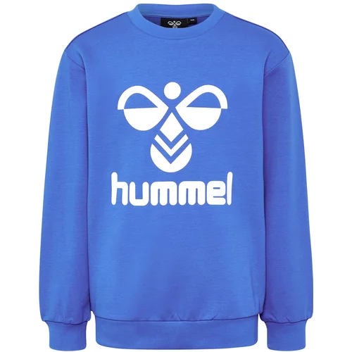 Hummel Sweater majica plava / bijela