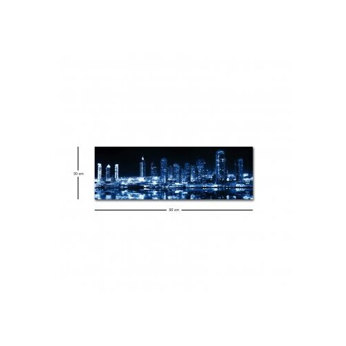 Wallxpert 3090MDACT 008 Dekorativna LED slika, 30x90cm Slike