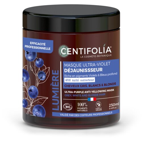 Centifolia Maska za plavu kosu protiv žutih tonova - 250ml Slike