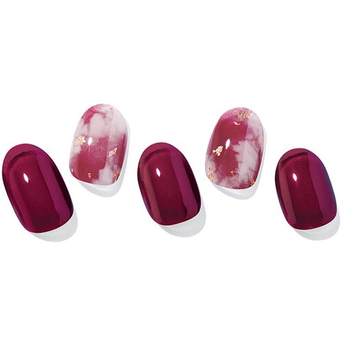 OHORA Semi Cured Gel Nail Strips N Mulberry nalepke za nohte odtenek ND-187 1 kos Slike