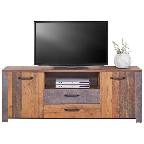 Modern Living Tv-element Ontario, Barva Hrasta, Temno Siva Cene