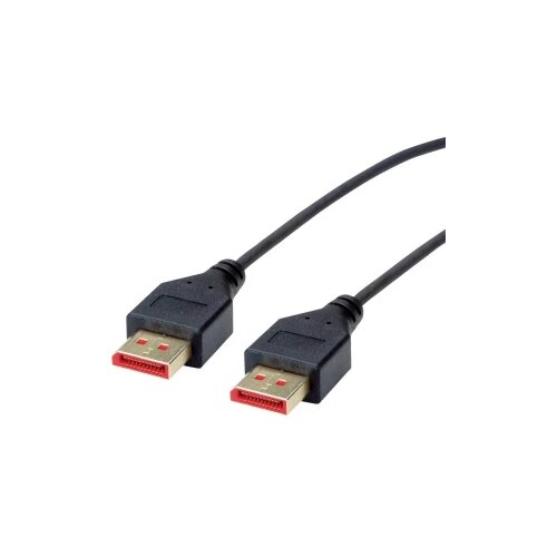 Roline DisplayPort priključni kabel DisplayPort vtič\, DisplayPort vtič 1.00 m črna 11.04.5960 za&scaron;čiten DisplayPort kabel, (20421225) Cene