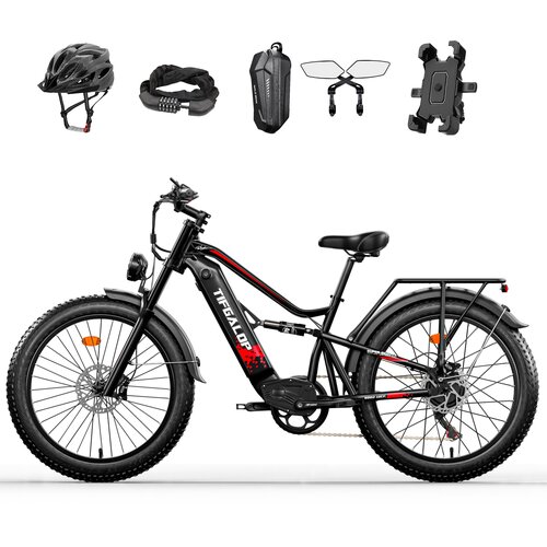 Tifgalop ES7 26" fat tire električno kolo 750 w 52 v 19 ah domet 40-90 km, (21509310) Cene