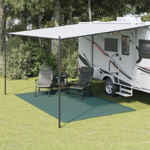 VidaXL Podna prostirka za kampiranje zelena 4 x 2 5 m Slike