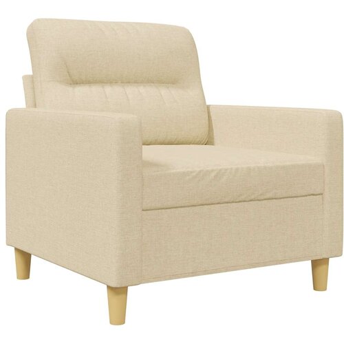  Fotelja krem 60 cm Tkanina Slike