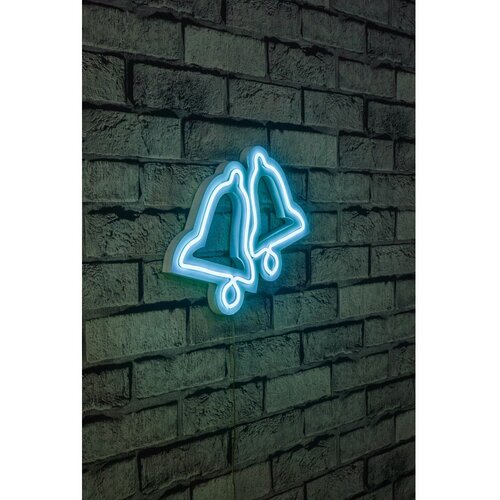 Wallity Dekorativna LED rasveta Bells, 30x24x2cm, Plava Cene