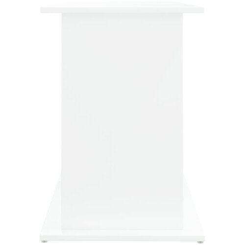  Stalak za akvarij bijeli 121 x 41 x 58 cm od konstruiranog drva Slike