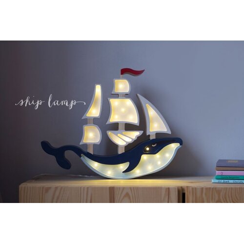  Lampa Little Lights - BROD - plava Slike