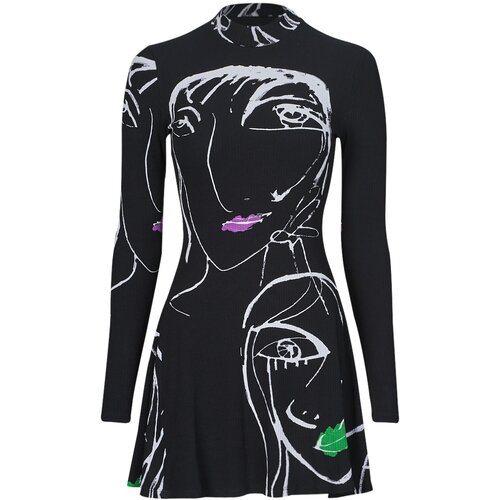 Desigual VEST OREG&amp;Oacute;N Crna Slike