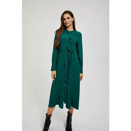 Moodo Midi dress with ruffles