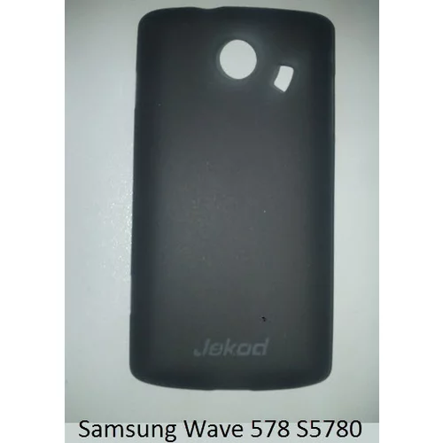  Gumijasti / gel etui Jekod za Samsung S5780 Wave 578 - črni