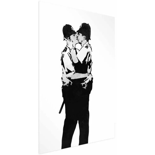  Plakat - Kissing Coppers 21x30 Bez okvira Cijene