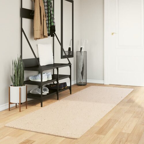 vidaXL Preproga HUARTE kratka vlakna mehka in pralna bež 80x250 cm Cene