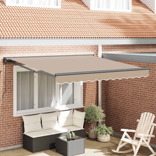  Okvir tende Bež 350 x 250 cm Poliester s PU premazom Cijene