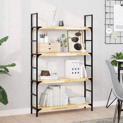  Plutajuća polica 80x20x4 cm Neobrađeno puno drvo akacije Slike