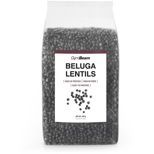 GymBeam Beluga lentils 500 g cookies & krém Cene