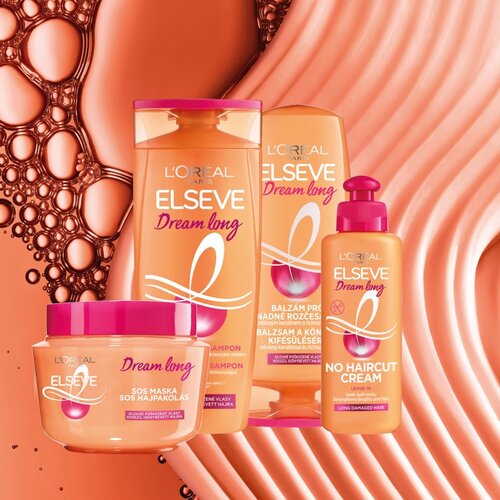L&amp;acute;Or&amp;eacute;al Paris Elseve Dream Long balzam za kosu za jednostavno ra&amp;scaron;če&amp;scaron;ljavanje kose 300 ml Slike