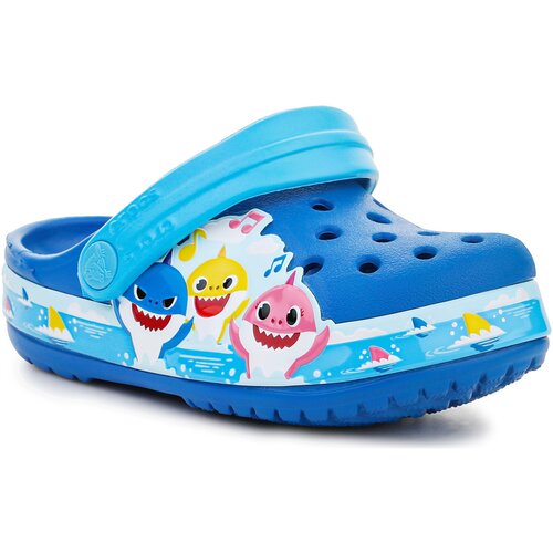 Crocs Dječja obuća za slobodno vrijeme FL Baby Shark Band Clog T Plava Slike