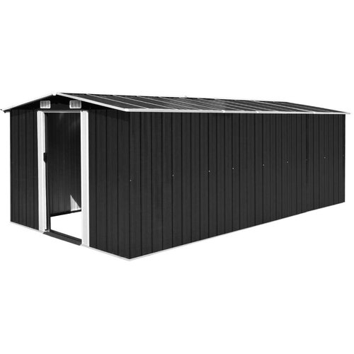  Vrtno spremi&amp;scaron;te 257 x 489 x 181 cm metalno antracit Slike