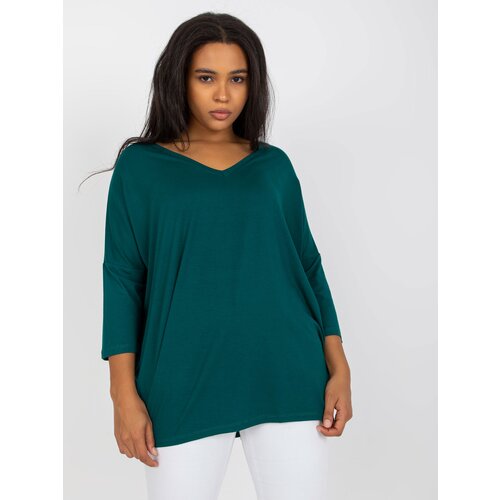 RELEVANCE Blouse-RV-BZ-5745.18-dark green Cene