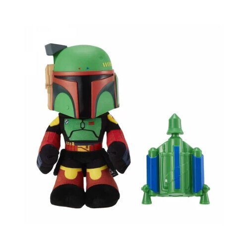 Star Wars Boba Fett plišana interaktivna figura sa dodacima Slike