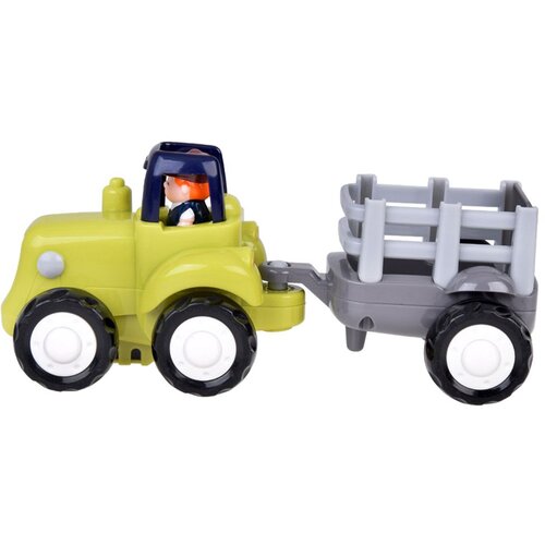  Građevinska igračka traktor s rolo prikolicom za bager za5423 Slike