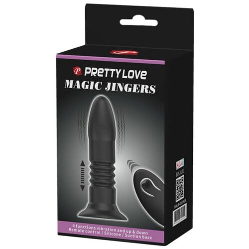 Debra Crni analni vibrator sa daljinskom kontrolom BI 14595W Slike