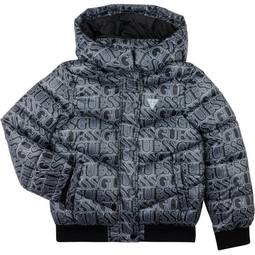 Guess PADDED HOODED LS Crna Slike