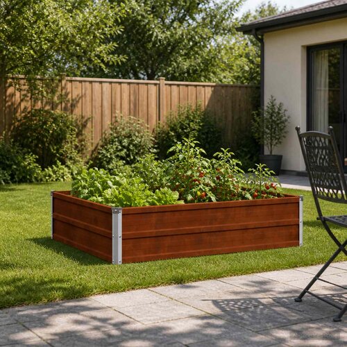  Povi&scaron;eni vrtni krevet Rđa 100 x 80 x 24 cm corton Cijene