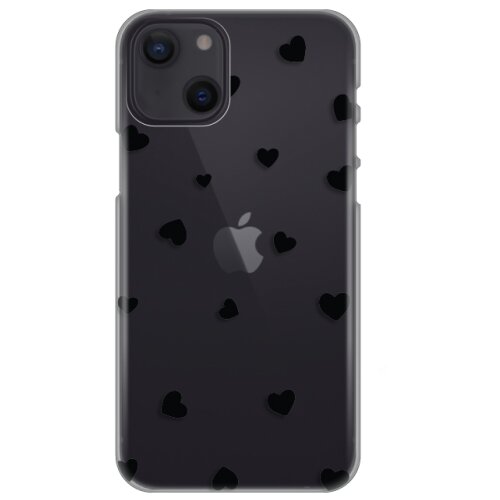 maska silikonska print skin za iphone 13 hearts 6.1 Slike