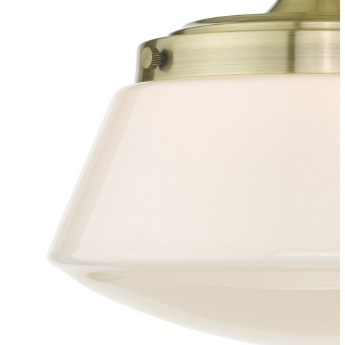  D&amp;auml;r Lighting CAD0175 -Kupatilski prislonjen luster CADEN 1xE27/60W/230V IP44 mesing Slike