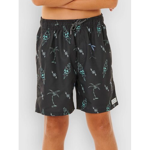 Rip Curl Eternal Shred Mesh Volley Kids Boardshorts washed black Cene