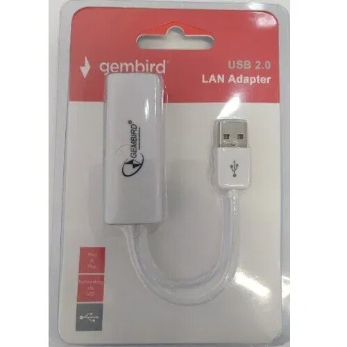 Gembird Adapter USB/LAN 2.0 Cene
