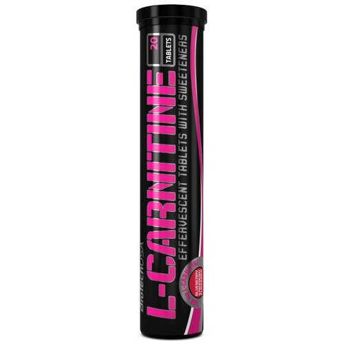 Biotechusa L-Carnitine Effervescent šumeće tablete, Malina, 20 komada Cene