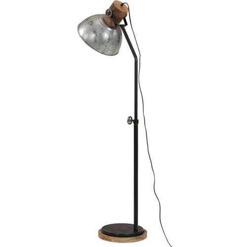  Svjetiljka 25 W vintage srebrna 30 x 30 x 100-150 cm E27 Slike