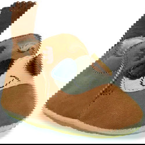 Easy Peasy Nogavice MY BLUBLU CHIEN OEIL Kostanjeva Cene