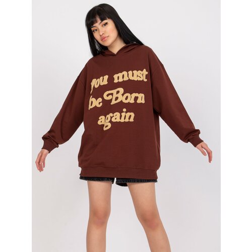 FANCY Sweatshirt-FA-BL-7716.39-dark brown Cijene