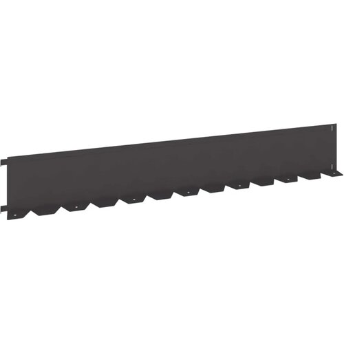 Ograda oko Travnjaka 10 kom. 102 x 15 x 4 cm Čelik Crna - Crna 10 15 cm Cijene