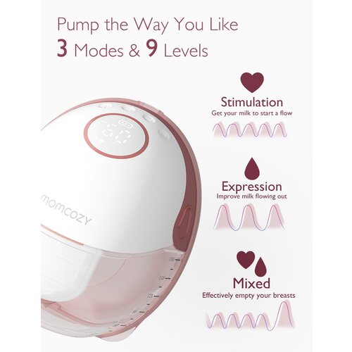 Momcozy M6 mobilna pumpa za mlijeko, pojedinacna 254218 Slike