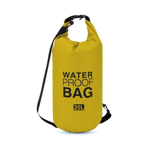  Vodootporna torba dry bag 20l zuta ( F108015 ) Slike