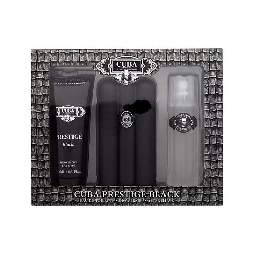 Cuba Prestige Black toaletna voda 90 ml za mo&amp;scaron;ke Slike