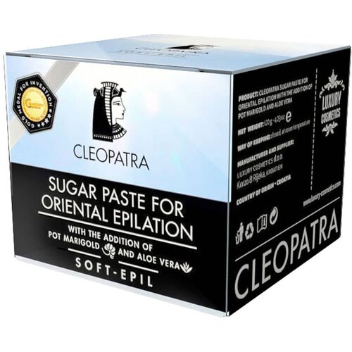 CLEOPATRA &amp;Scaron;EĆERNA PASTA - SOFT-EPIL Slike