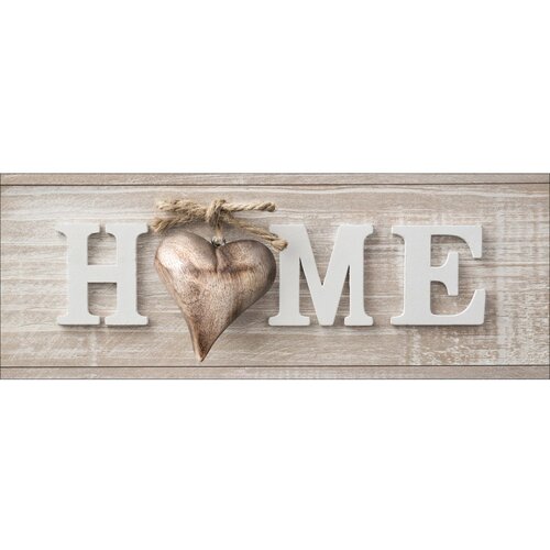  Glas-Art Wooden Home 50 cm x 125 cm Slike