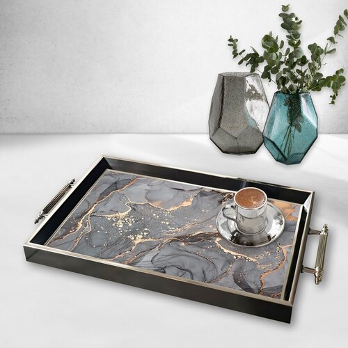 Aberto Design Poslužavnik TPG9874 50 x 29 x 3.5 cm, Šareni Cene