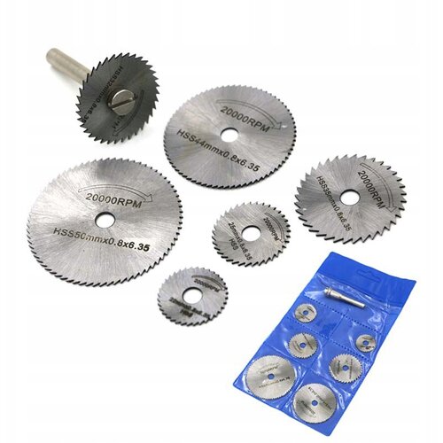 Rosfix KOMPLET REZALNIH KOLUTOV + ADAPTER ZA IZVIJAČ 7 KOSOV., (21746470) Slike