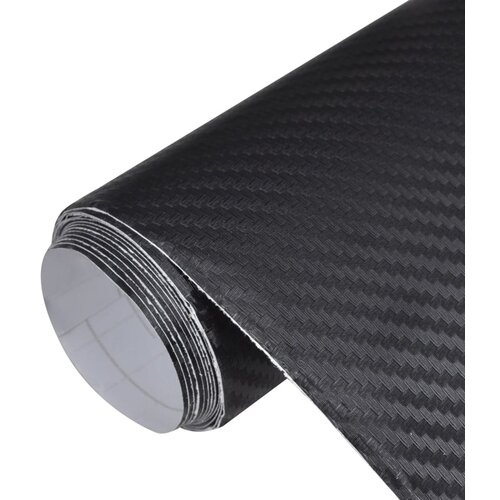 vidaXL Folija za avto 2 kosa 3D črna 100x150 cm Cene