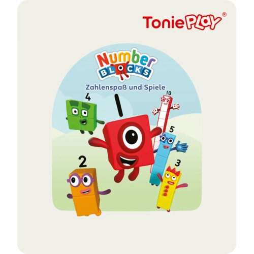 Tonies Tonieplay - Numberblocks - Zahlenspa&amp;szlig; und Spiele (V NEM&amp;Scaron;ČINI) - 1 kos. Slike