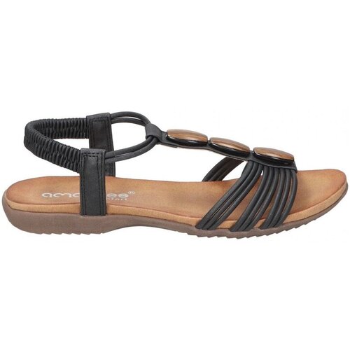 Amarpies Sandali &amp;amp; Odprti čevlji ABZ28688 Črna Slike