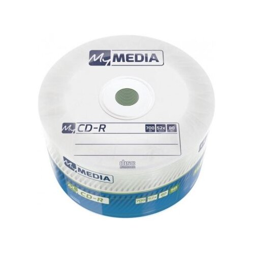  CD-R,MYMEDIA, 700 MB,52X,spindle 50 kom WRAP,69201 Slike